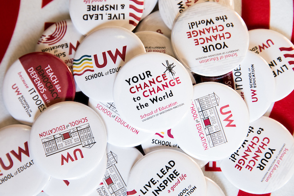 School of Education buttons